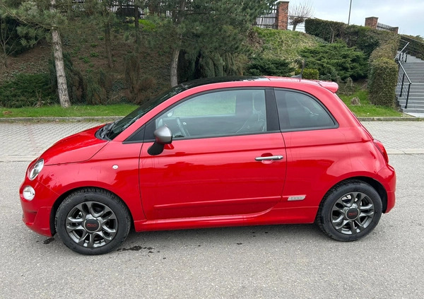 Fiat 500 cena 49900 przebieg: 16518, rok produkcji 2021 z Żory małe 154